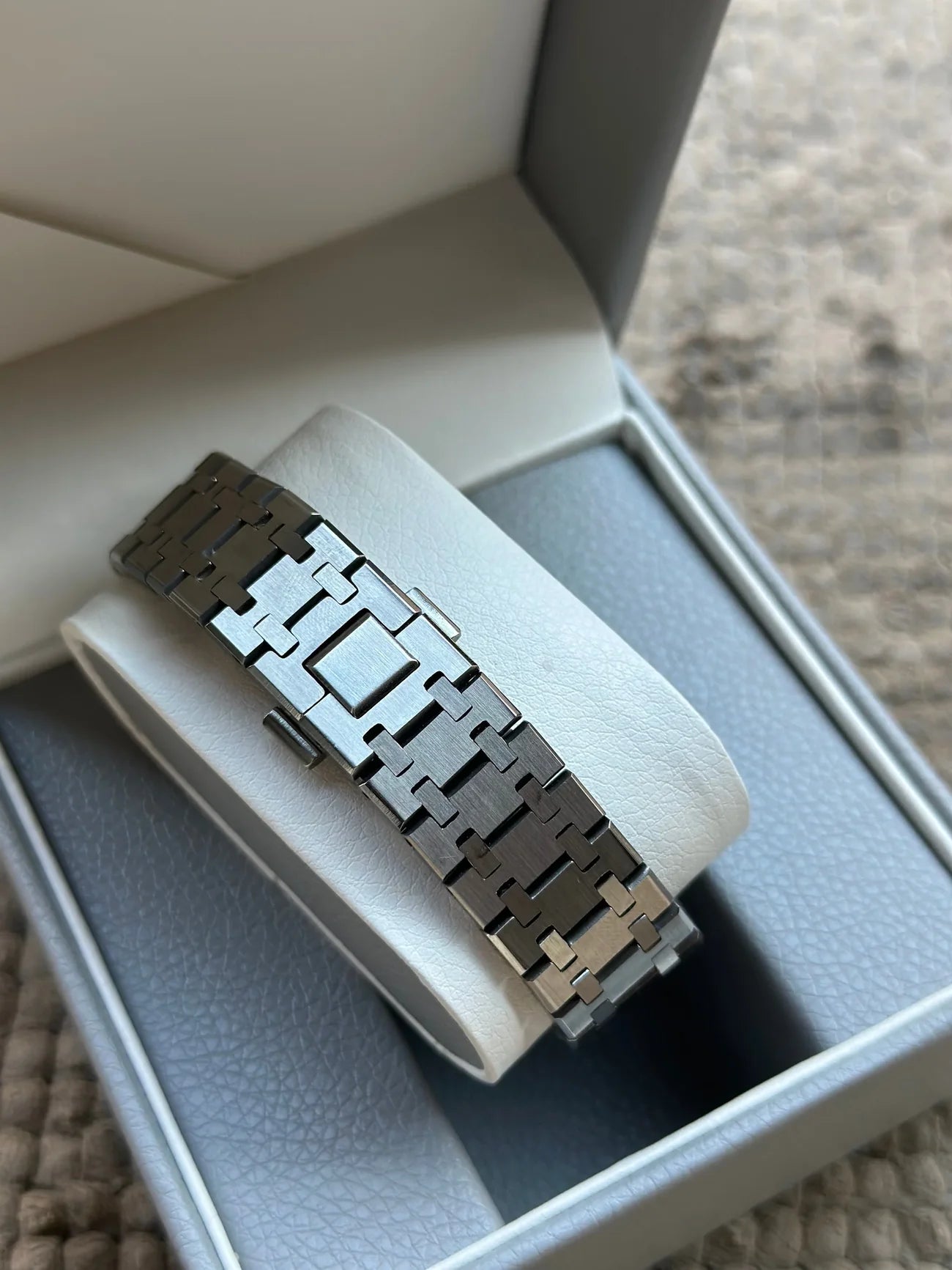 Relógio Seiko Mod Royal Oak Blue 41mm